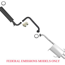 Resonator Pipe and Muffler for Nissan Maxima 04/99 to 00 with Federal Emissions
