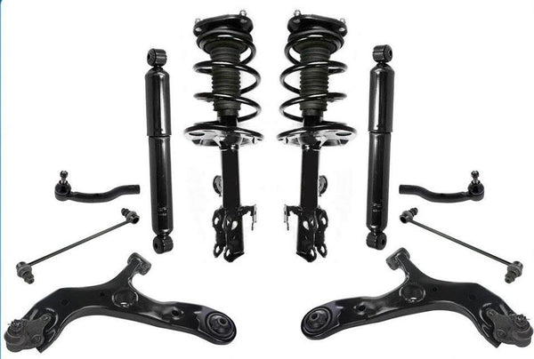 Suspension & Chassis 10pc Kit for Toyota Rav4 With 6 Speed Automatic 13-17