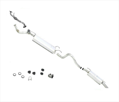 Sistema de silenciador de escape HECHO EN EE. UU. para Toyota Landcruiser para Lexus LX470 98-07