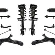 Kit de chasis de 12 piezas con puntales y brazos delanteros para Toyota Rav4 automático de 6 velocidades 13-17