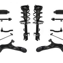 Front Struts & Arms 12 Pcs Chassis Kit for Toyota Rav4 6 Speed Automatic 13-17
