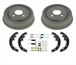 Tambores de freno trasero Zapatas de freno Hardware de resortes para Ford Mustang 1985-1993 Kit de 9 piezas