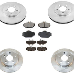 Pastillas de freno de rotores delanteros y traseros para Ford Taurus con frenos de disco en las 4 ruedas 1996-2000