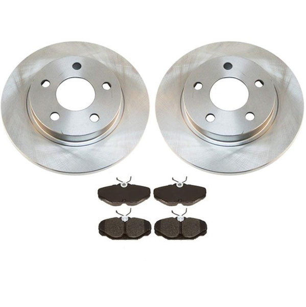 Rear Disc Brake Rotors & Ceramic Brake Pads for Taurus SHO 1993-2007