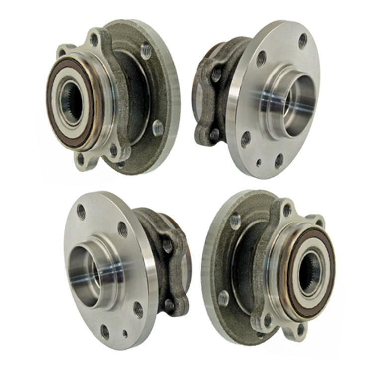 4 Front & Rear Bearing and Hub Assembly for Audi A3 Quattro 06-13
