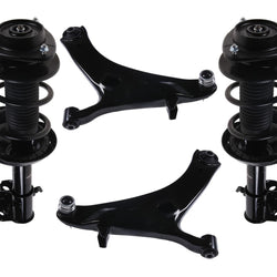 Front Complete Struts Lower Control Arms fits 2012-14 Subaru Impreza 2.0L Sedan