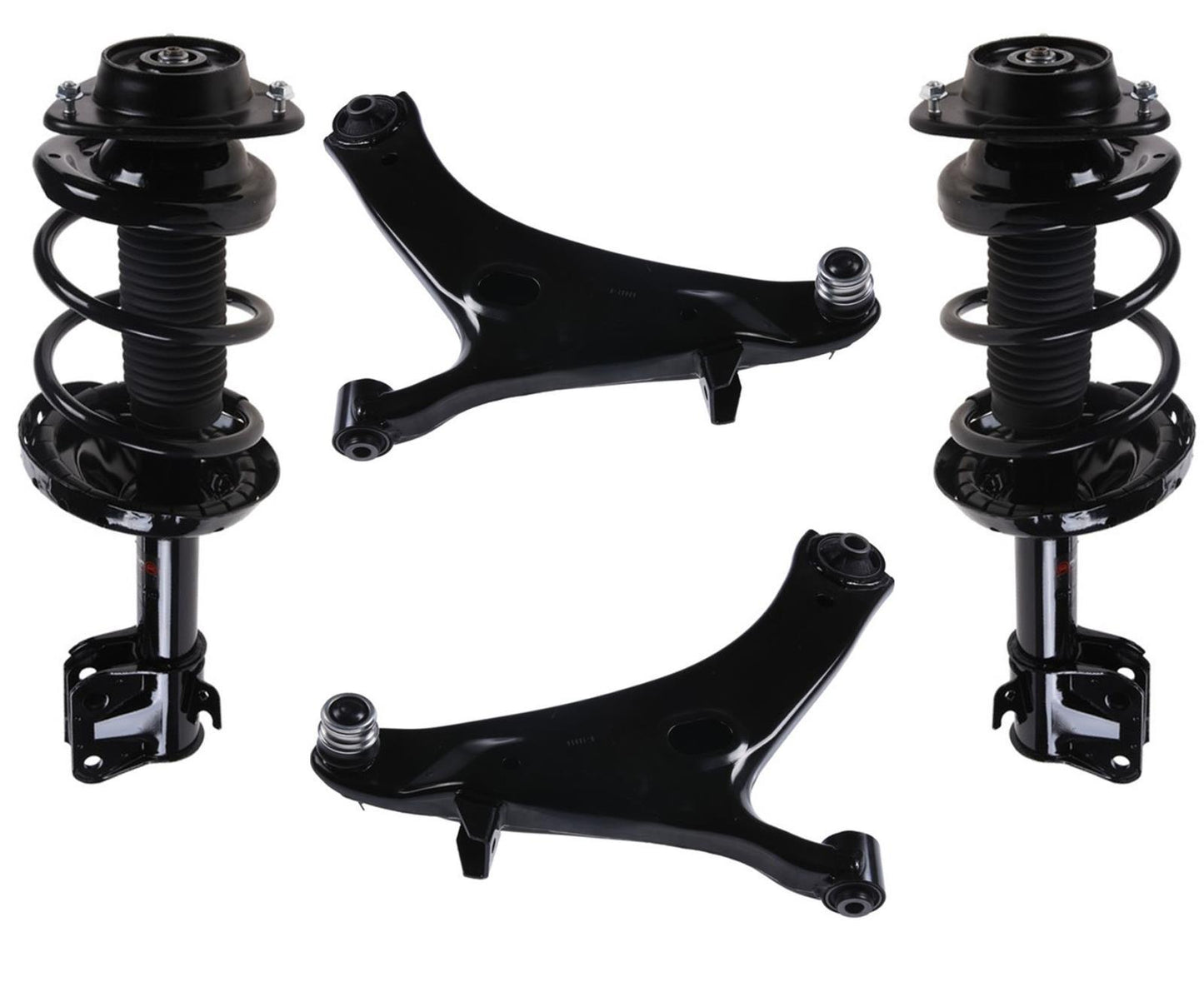 Front Complete Struts Lower Control Arms Ball Joints fits 09-13 Subaru Forester