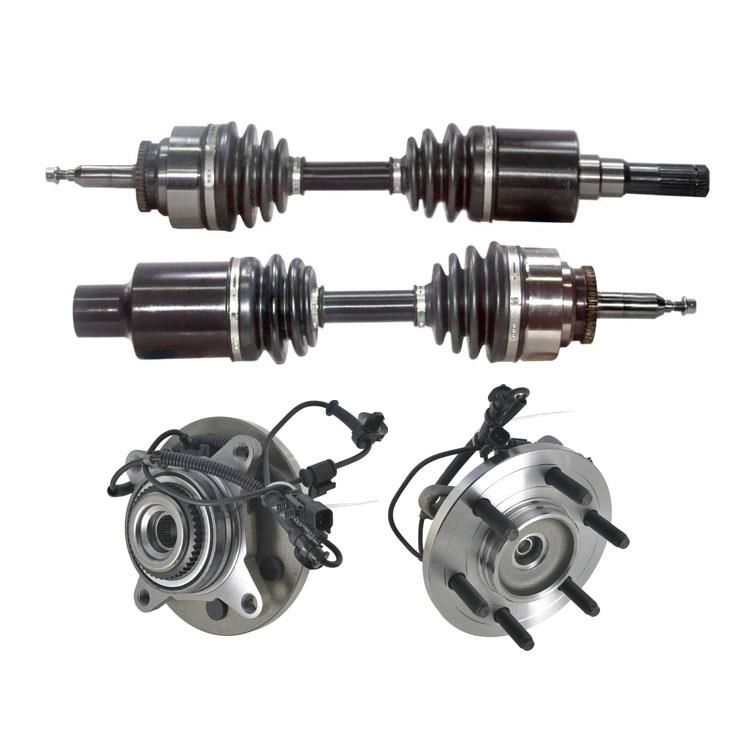 Front Cv Shaft Axles & Wheel Hubs for Ford Raptor 2010-2014 6.2L 4 Wheel Drive