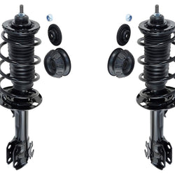 Front Complete Struts W/ Coil Spring Assembly For Toyota Yaris 2006-2018
