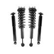 4pc Coil Spring Struts 4 Wheel Drive for Toyota Sequoia Non Electronic 08-15