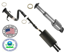 Fits 96-04 Acura RL 3.5L Rear Converter Middle Pipe & Muffler Exhaust System