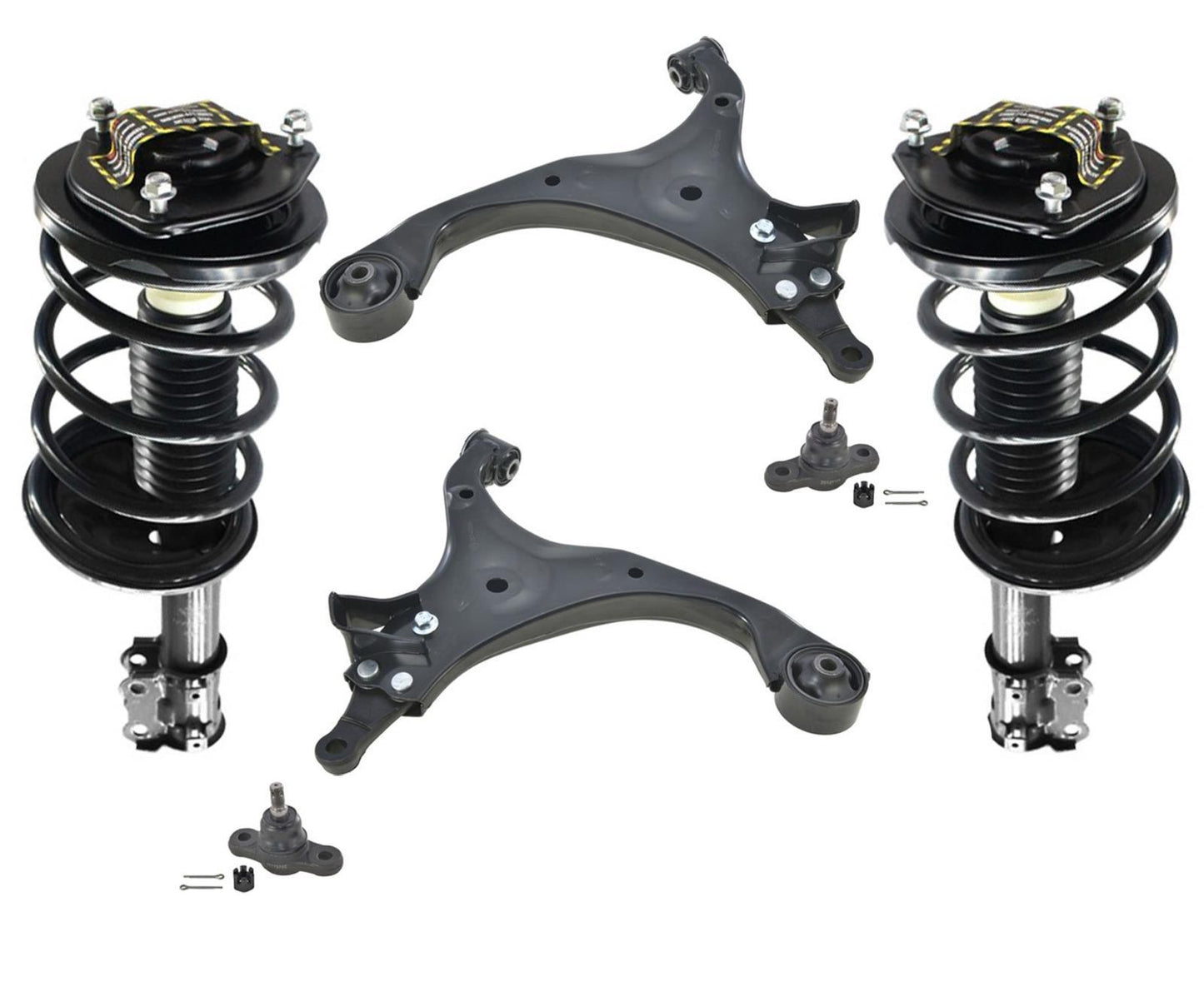Front Complete Struts Lower Control Arms & Ball Joints for Kia Optima 07-10