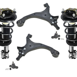 Front Complete Struts Lower Control Arms & Ball Joints for Kia Optima 07-10