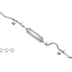 Muffler Tail Pipe Exhaust System for Dodge Dakota 2004 Crew Cab Extended Cab