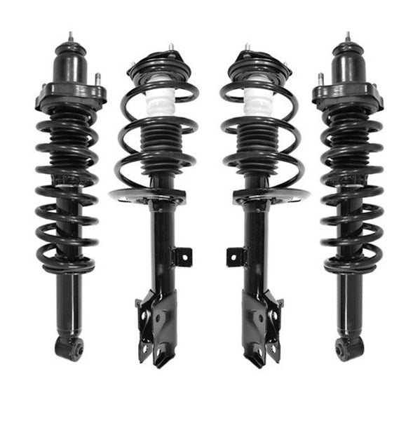 Front & Rear Coil Spring Struts for Jeep Patriot All Wheel Drive 2016-2017