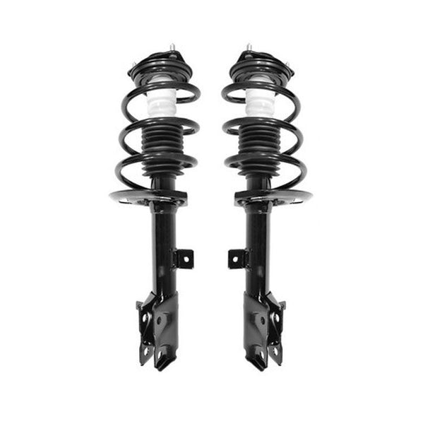 2Pc Front Coil Spring Struts 4x4 4 Wheel Drive AWD for Jeep Patriot 2016-2017