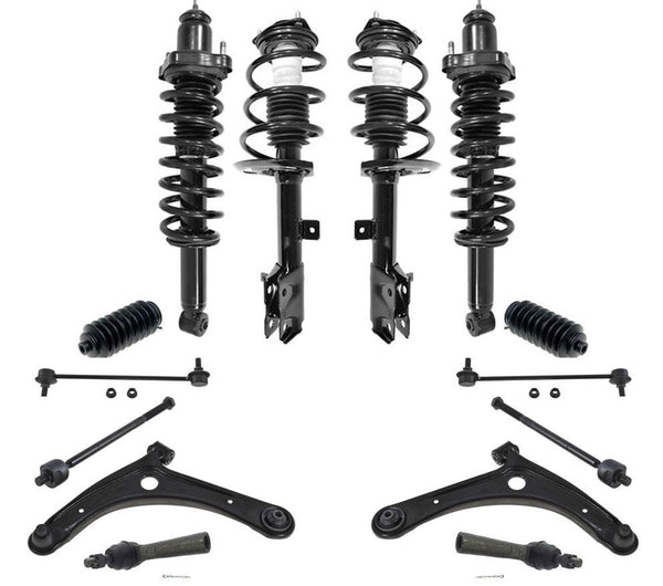 Suspension & Steering Chassis Kit 14pc for Jeep Patriot 4x4 4 Wheel Drive 16-17