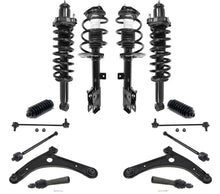 Front & Rear Struts Arms TIe Rods Links For Patriot Sport 4 Wheel Drive 2012-17