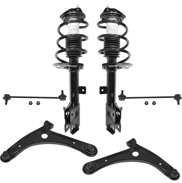 Front Struts Lower Control Arms Links For Jeep Patriot Sport 4 Wheel Drive 12-17