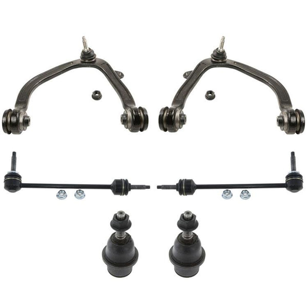 Front Upper Control Arms Lower Ball Joints Sway Bar Links for Ford Raptor 10-14
