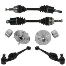 Front Control Arms Hub Bearings Cv Shaft Axles for Saturn SL1 SL2 SW1 94-02 6Pc