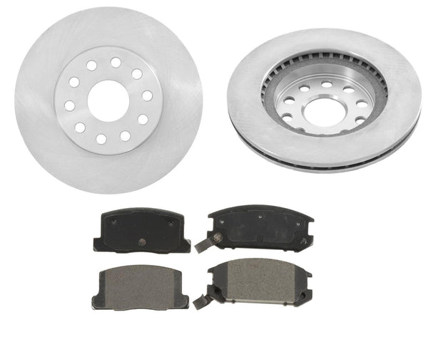 Fits 1992-1995 Toyota MR2 Turbo Rear Brake Disc Rotors & Brake Pads