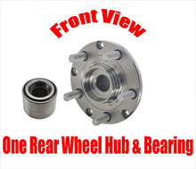 Rodamiento de cubo de rueda trasera compatible con Subaru Forester 98-02 Impreza 93-07 Legacy 90-99