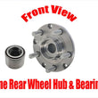 Rear Wheel Hub Bearing fits for Subaru Forester 98-02 Impreza 93-07 Legacy 90-99