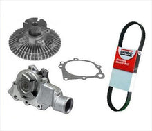 Correa de aire acondicionado del embrague del ventilador de la bomba de agua para Jeep Wrangler 4.0L 02-06 con aire acondicionado