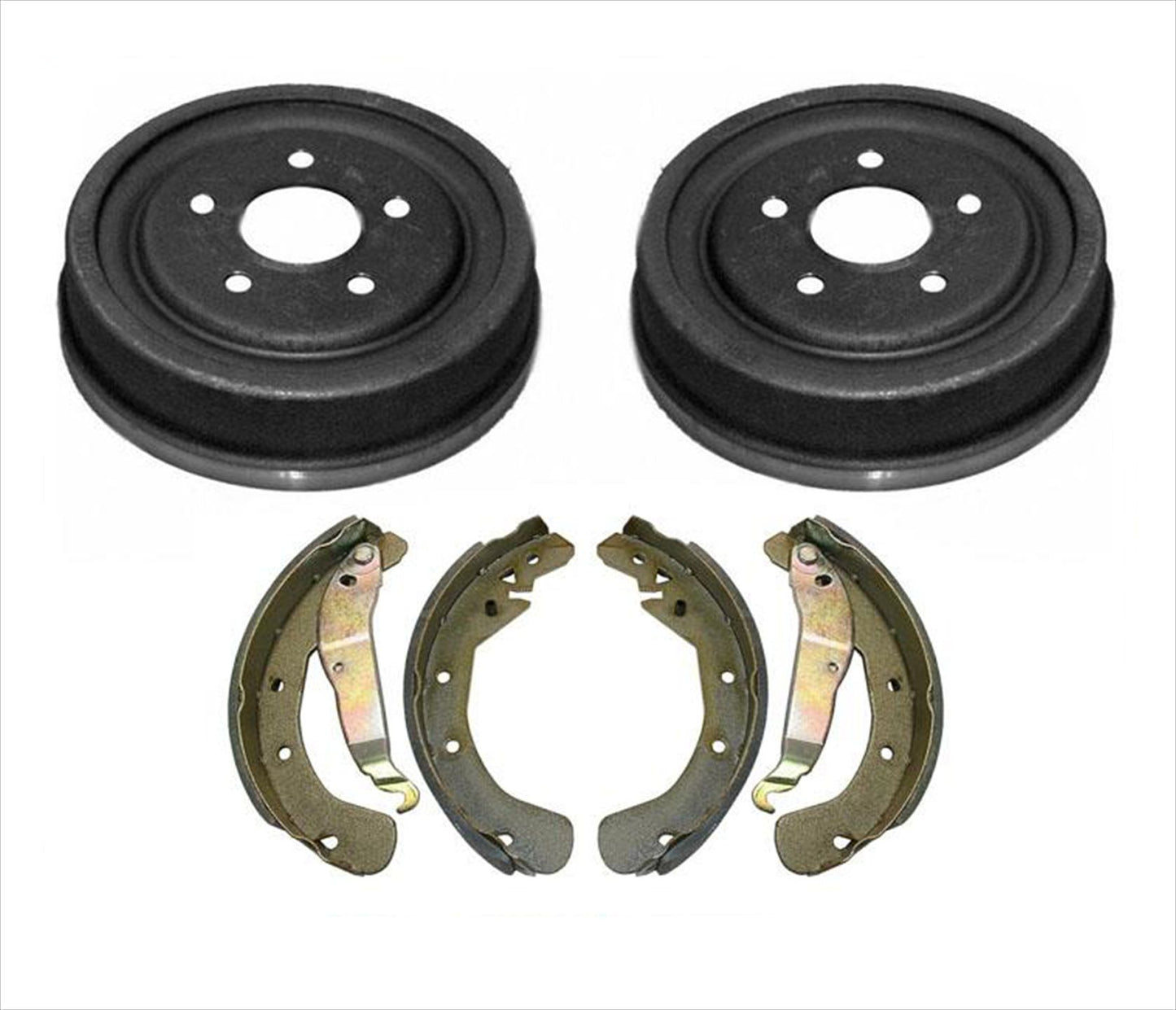 Se adapta a Saturn L LS LS1 LW (2) tambores y zapatas de freno trasero 00-2003.
