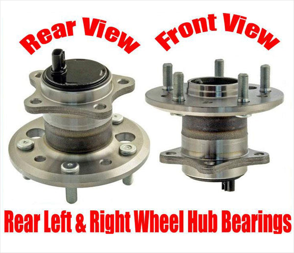 Rear Left & Right ABS Wheel Hub Bearings for Lexus ES330 ES350 07-12