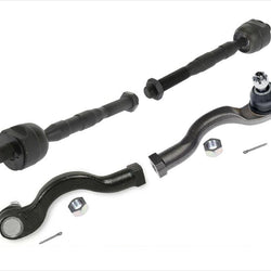 Front Inner & Outer Tie Rods 4pc Kit for Mitsubishi Montero 2001-2006