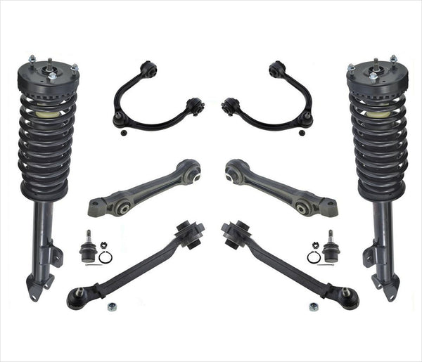 Ft Coil Spring Struts Control Arms For Chrys. 300 2.7 3.5 05-10 Rear Wheel Drive