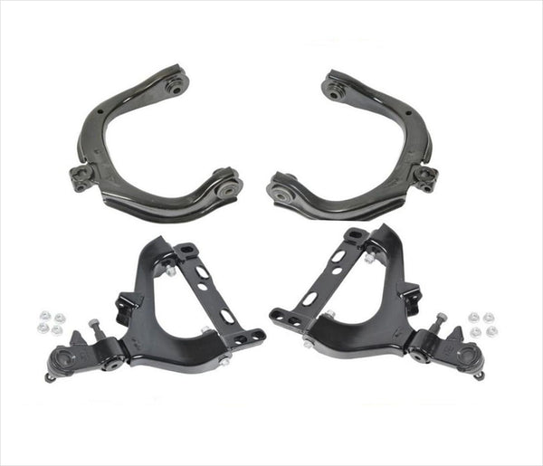 For 2002-2003 Chevrolet GMC Envoy Trailblazer Upper and Lower Control Arm Kit