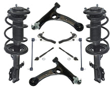 Fits 03-08 Toyota Corolla Front Struts Lower Control arms Tie Rods & Links