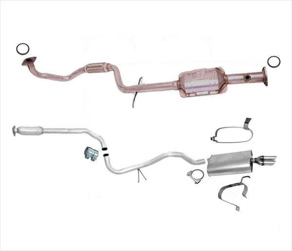 Sistema de tubo de escape convertidor flexible para Chevrolet Cavalier 2.2 Vin (4) 99-02