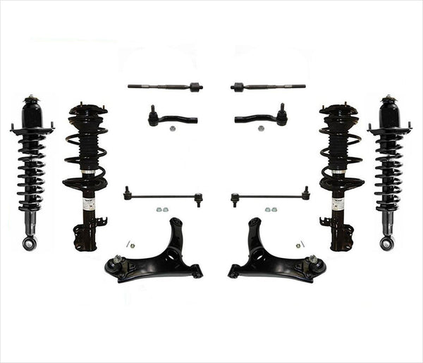 Se adapta al kit de chasis de brazos de control completos delanteros y traseros de Toyota Corolla 03-08