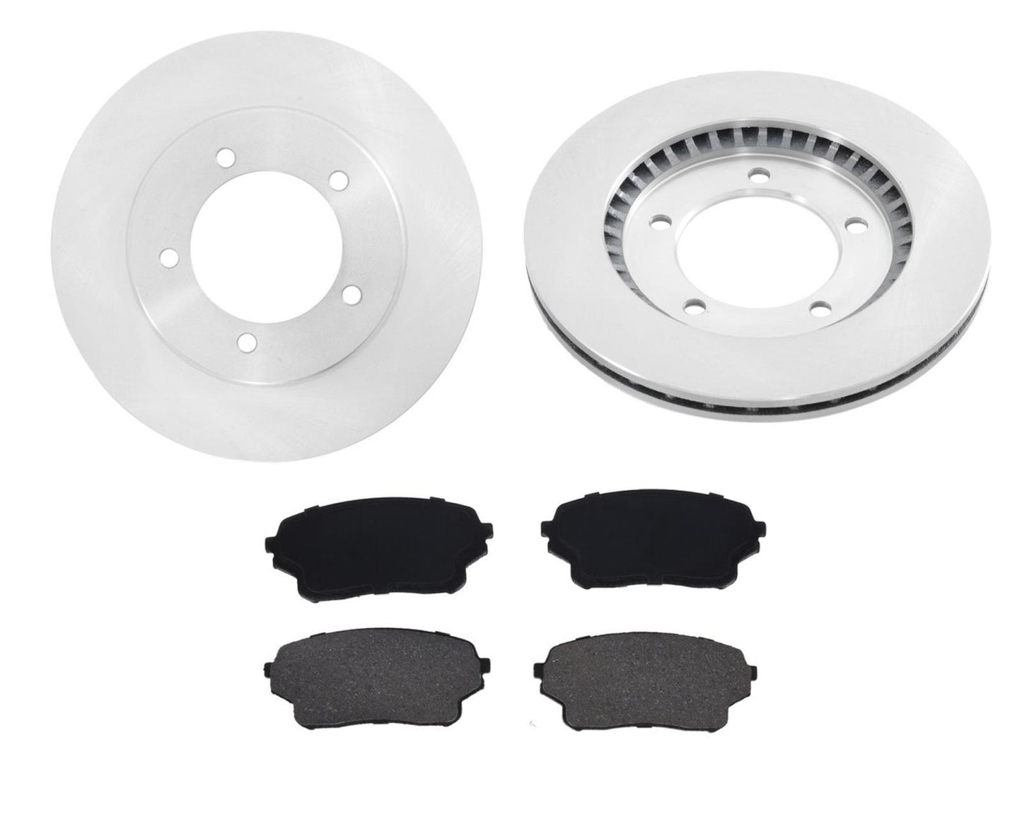 Fits 2005-2006 Suzuki XL7 (2) Front Brake Rotors & Ceramic Brake Pads
