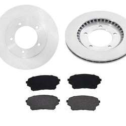 Fits 2005-2006 Suzuki XL7 (2) Front Brake Rotors & Ceramic Brake Pads