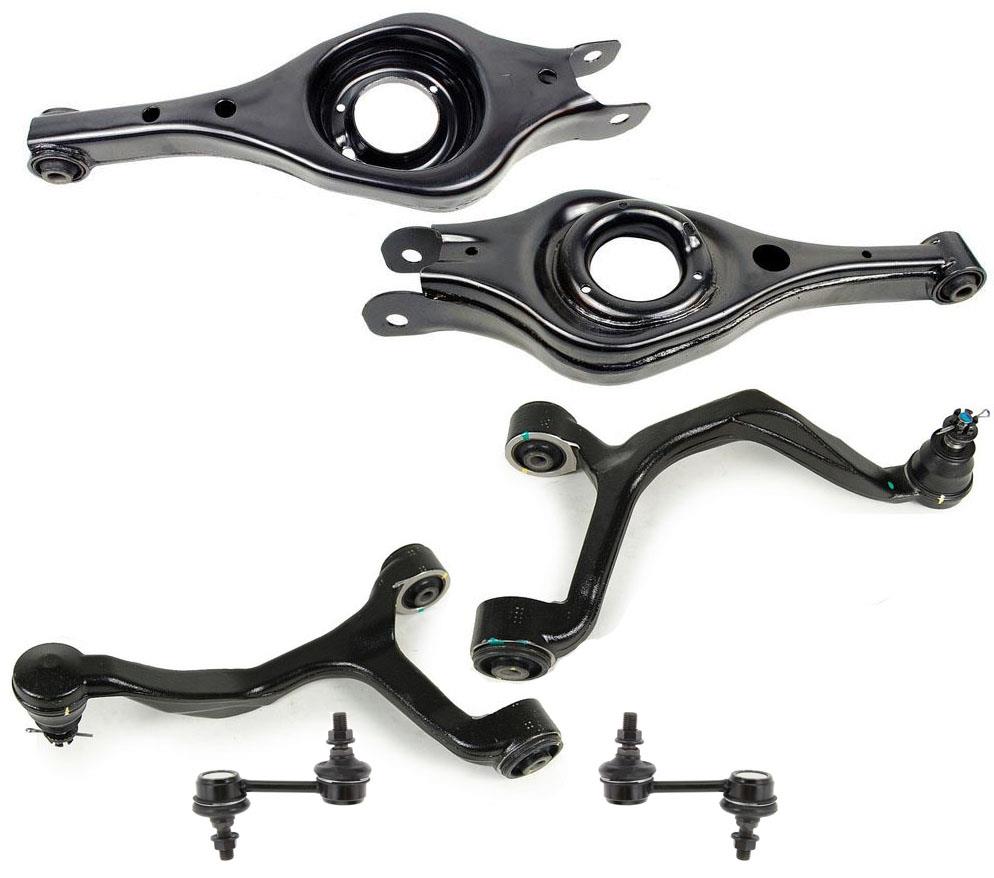 Rear of Car Control Arms for Hyundai Azera 2006-2011 Sonata 2006-2010 6pc Kit