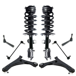 Front Control Arms Complete Coil Spring Struts for Volkswagen Routan S 2009-2010
