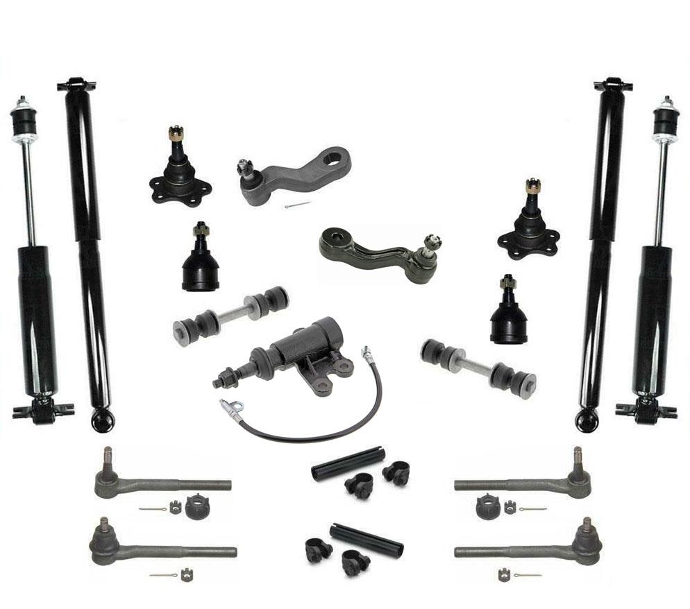 CAMIONES CON TRACCIÓN TRASERA SOLAMENTE para Chevrolet PICKUP C1500 1993-1999 Kit de 19 piezas