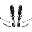 Front Complete Struts W/ Coil Spring Outer Tie Rods & Links For 2006-2014 Yaris