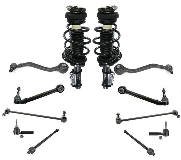 Puntales de resorte helicoidales completos delanteros de chasis de 12 piezas para Chevrolet Camaro 3.6 V6 10-12