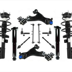 Kit de chasis de brazos de Control de amortiguadores delanteros para GMC Acadia Traverse 13-15 12 piezas