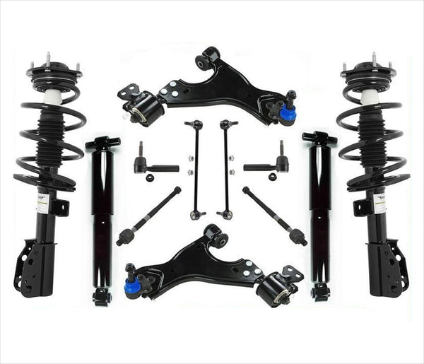 Kit de chasis de brazos de Control de amortiguadores delanteros para GMC Acadia Traverse 13-15 12 piezas
