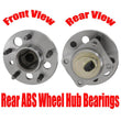 2- REAR Wheel Hub Bearing Assembly for Buick Regal With ABS Only 92-95