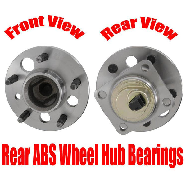 2- REAR Wheel Hub Bearing Assembly for Buick Regal With ABS Only 92-95
