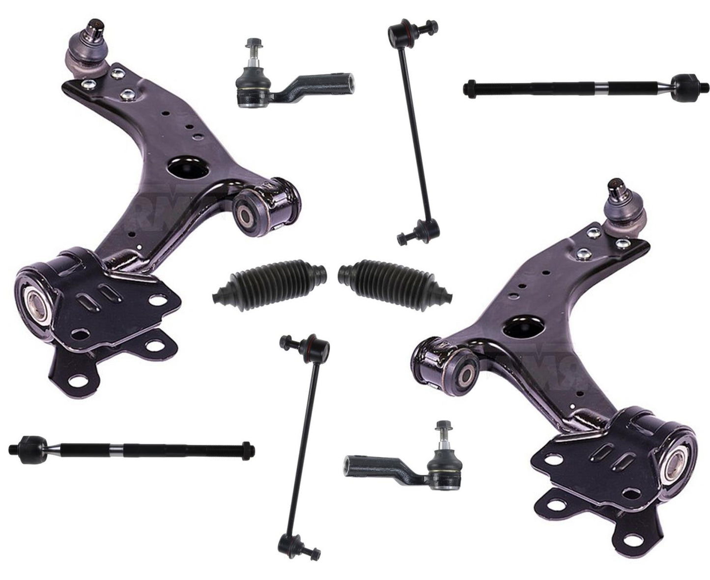 Varillas y eslabones de brazos de control de acero delantero inferior para Ford Focus 2012-2018