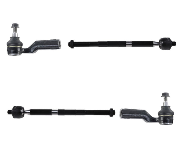 Fits 12-18 Ford Focus 13-18 Ford C-Max & Escape Inner & Outer Tie Rods 4 Pcs